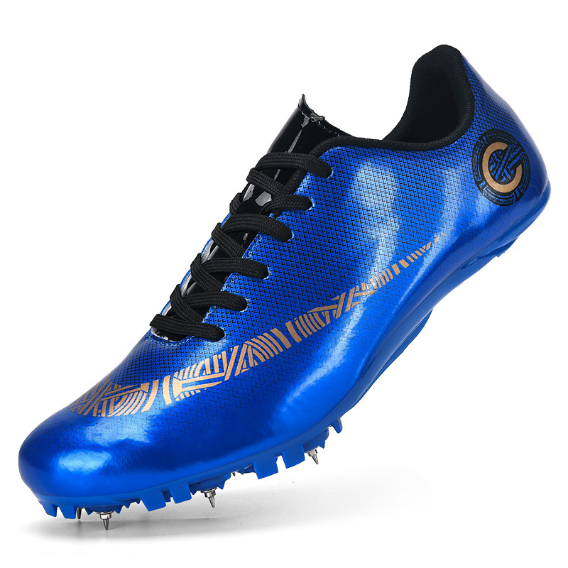 Zapatos de pista zapatos de entrenamiento integral de la pareja zapatos de pico de estudiante resistente al desgaste zapatos de pista de Sprint zapatos de entrenamiento de competencia zapatos de pico