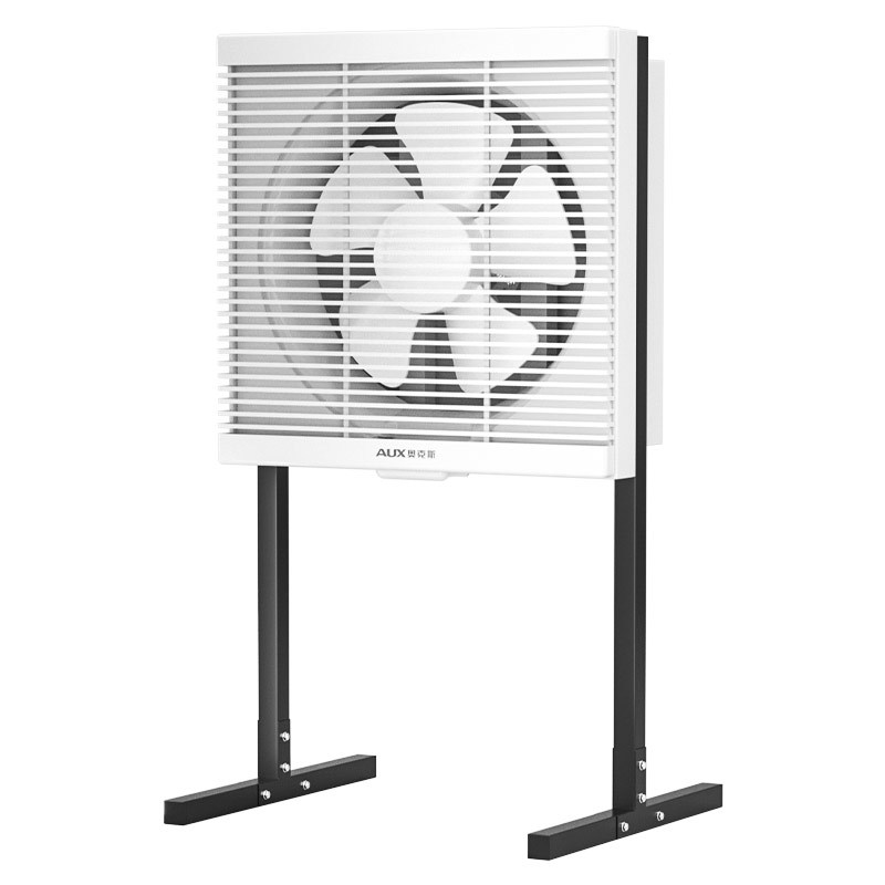 Oaks Installation-Free Household Blinds Exhaust Fan Kitchen Fume Ventilation Fan Punch-Free Smoker Exhaust Fan