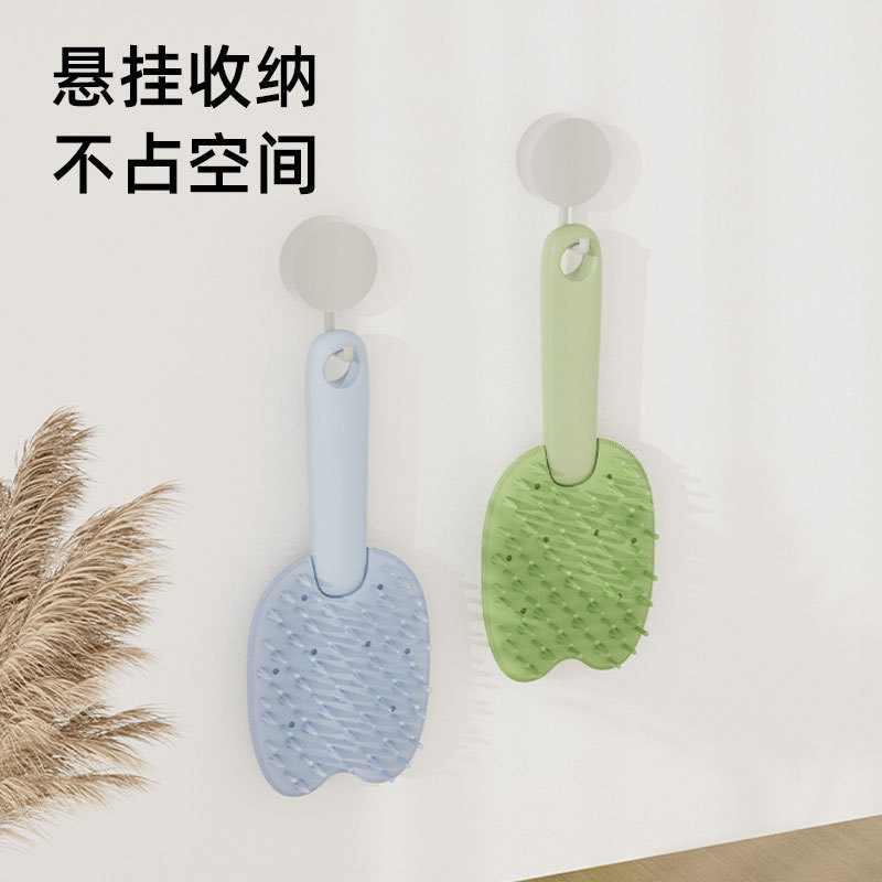 Peine para gatos, masaje de doble cara, peine de pelo flotante, protección de pelo flotante, peine de masaje de baño de mascotas de doble cara