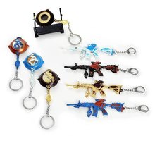 义乌小商品爆款吃鸡装备玩具车金属模型摆件绝地求生钥匙扣挂件