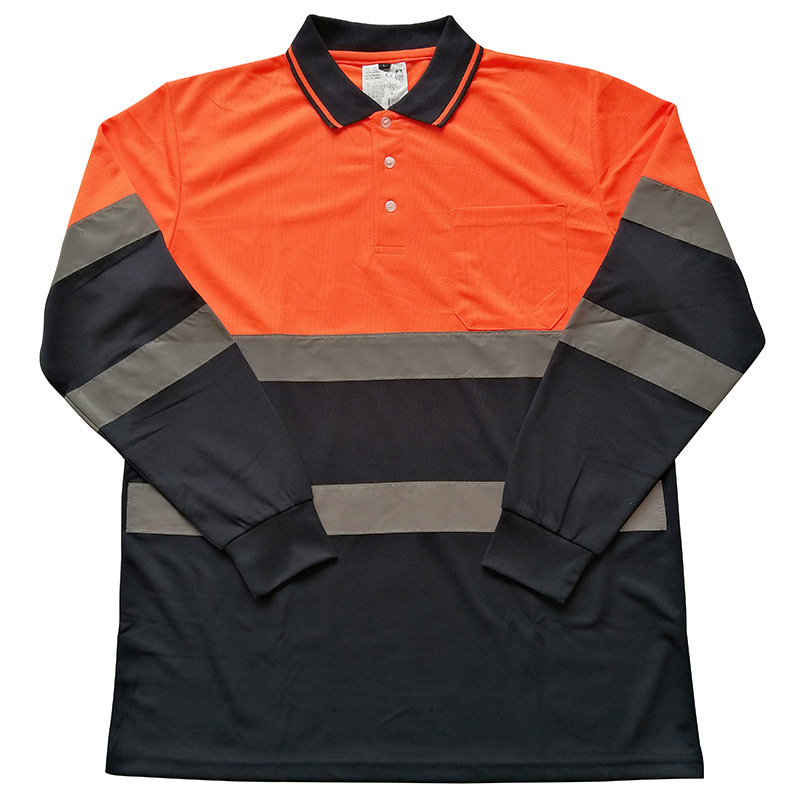 형광 오렌지/네이비