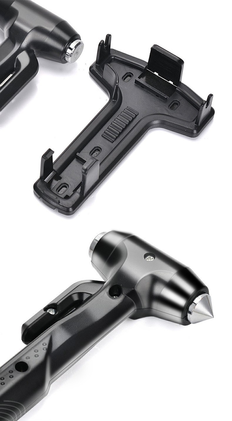 Car safety hammer car Bus bus escape lifesaving long handle emergency metal broken window hammer factory in stock