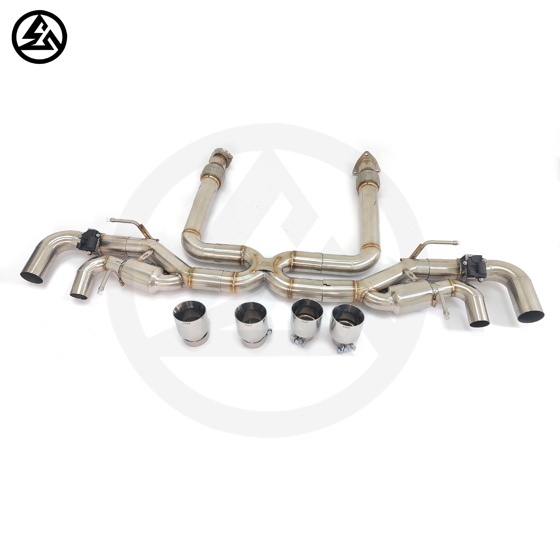 Suitable for Chevrolet Corvette C8 6.2L Remote Control Rear Axle Exhaust Valve