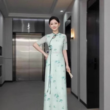 古典舞旗袍舞2025新款形体身韵纱衣练功服成人女舞蹈服演出服套装