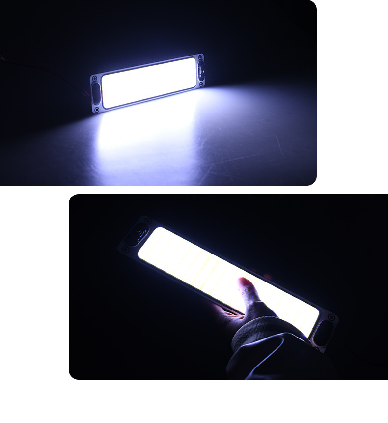 12V-85 Truck Car Roof Reading Light Cob Wide Voltage Car Interior Lighting Car Roof Cab with Switch