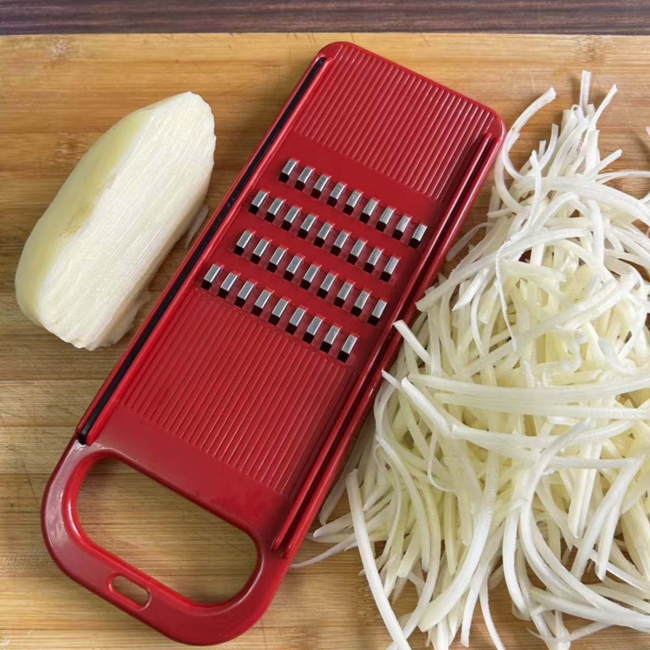 Streifenschneider [Marke SPOUNR] Dinsheng Kartoffelschneider Edelstahl Gurkenschneider Karottenschneider Multi-Funktions-Reibe