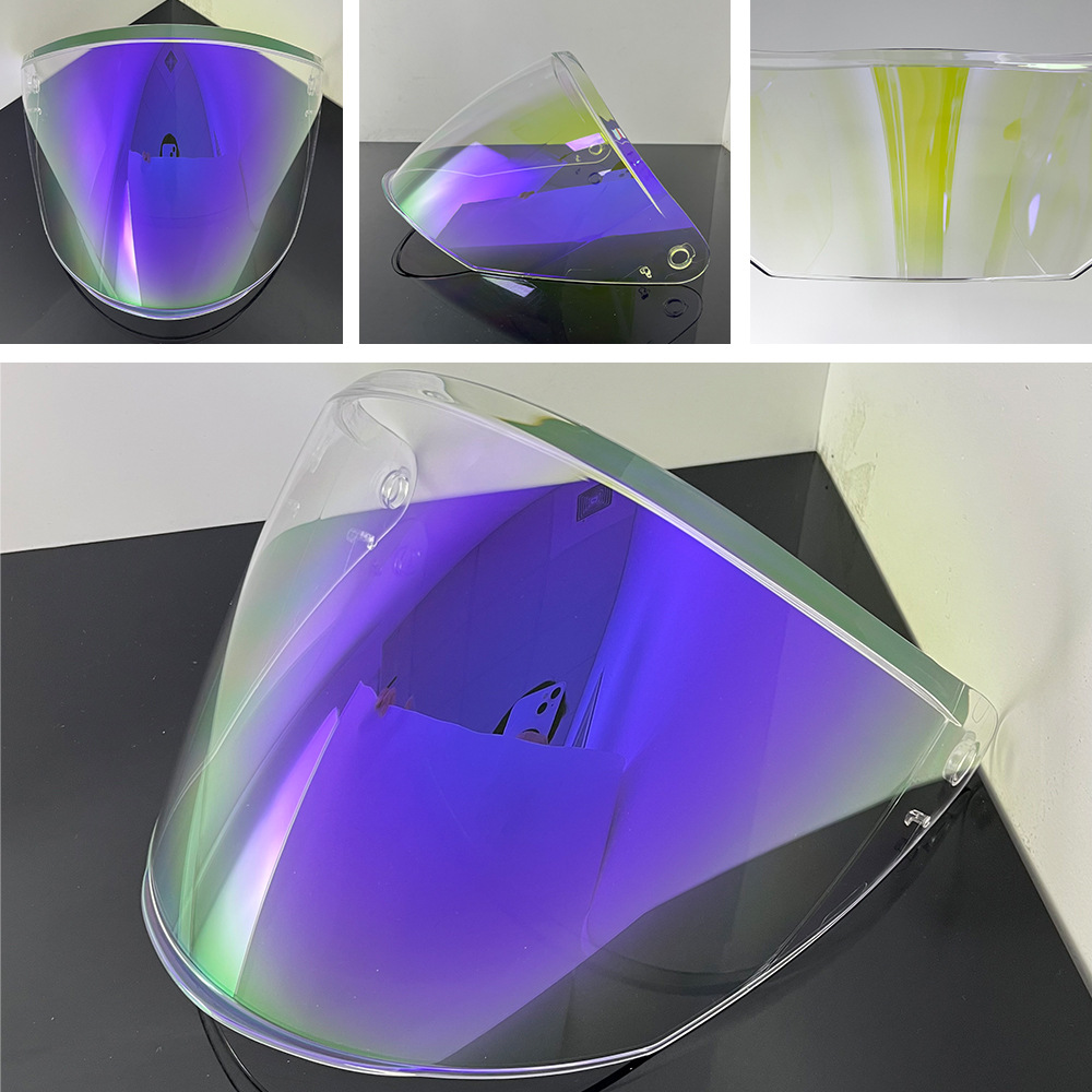 Helmet Lens Adapted to Of626, Compass Sun Protection and Uv Protection Day and Night Of626 Helmet Mirror