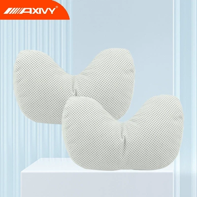 Waist support and lumbar support integrated sports - two-year-warranty-2-full-size-perforated-suede-u-shaped-pillows-machimi