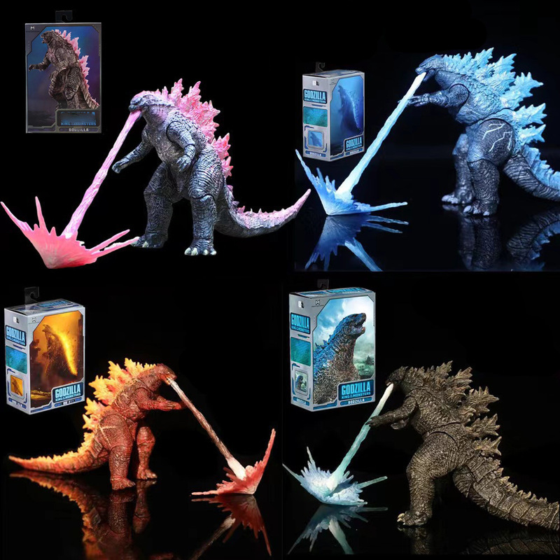 Wholesale King of the Monsters Action Figure Model Movie Version Red Lotus Nuclear Godzilla vs. King Kong Figurine Wholesale King of the Monsters Action Figure Model Movie Version Red Lotus Nuclear Godzilla vs. King Kong Figurine