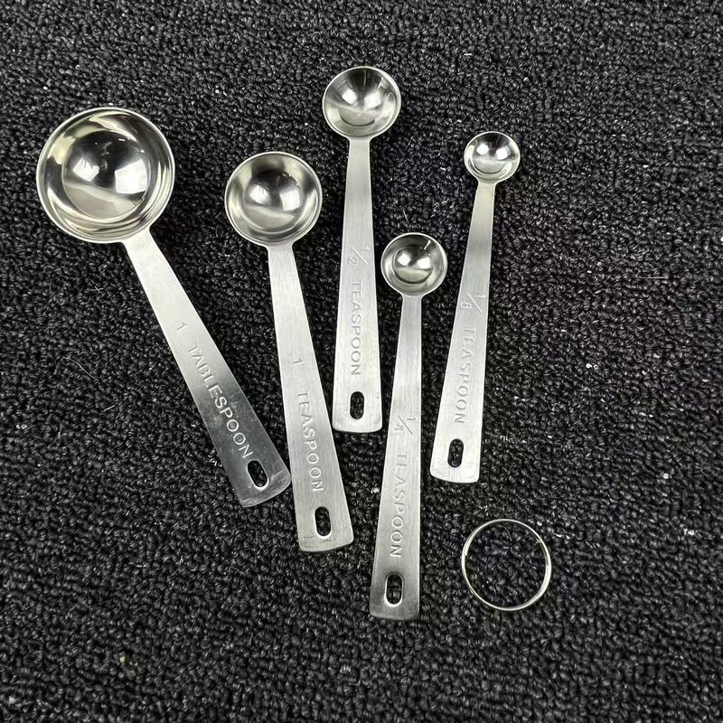 304 201不锈钢量勺定量勺咖啡豆5克5奶粉勺子调料盐勺ml控小数|undefined