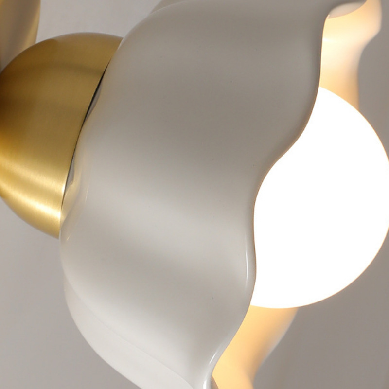 Lámpara de pared de cerámica medieval Lámpara de noche simple japonesa