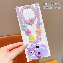 源头工厂儿童投影相机项链儿童串珠项链首饰小女孩可爱发光玩具生