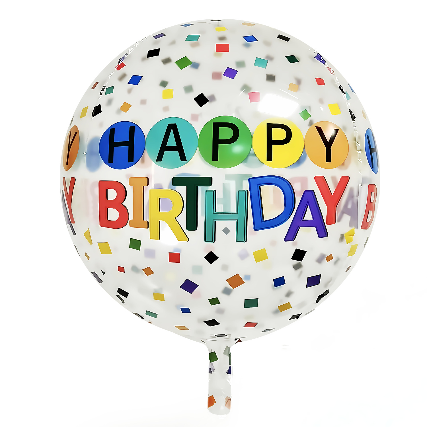 Laser transfronterizo plata oro color disco película de aluminio bola KTV fiesta de cumpleaños 22 pulgadas 4D globos discoteca