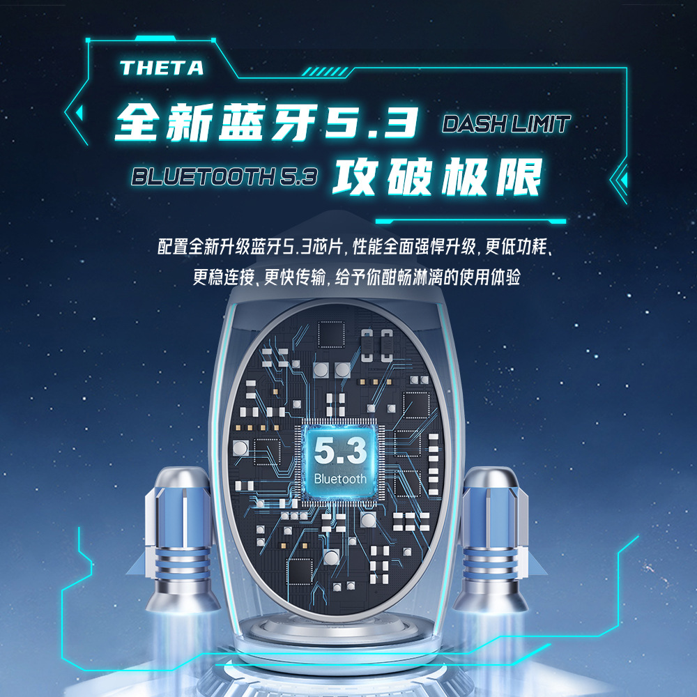 Lanston TG11 nuevo Real Wireless baja latencia medio en la oreja los auriculares Bluetooth para Apple Huawei Xiaomi