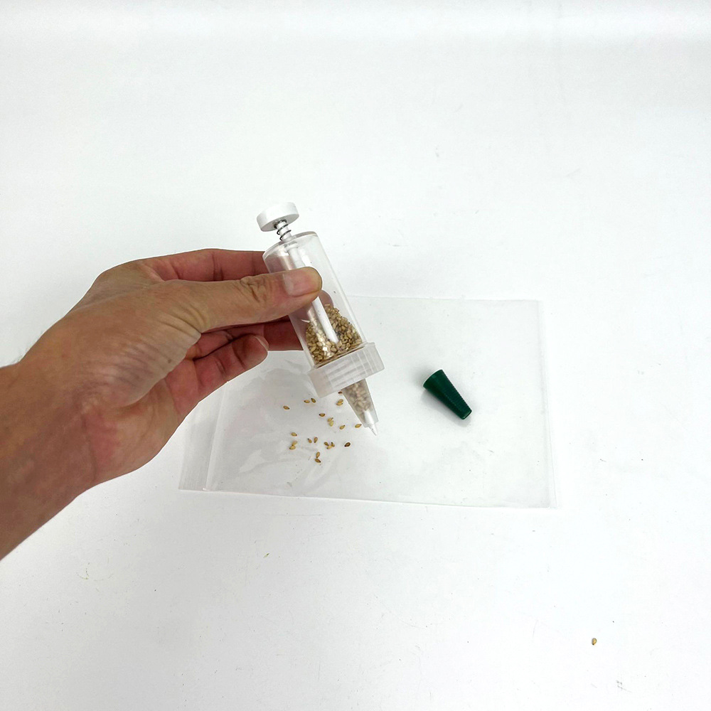 Casa Jardinería sembradora de semillas sembradora de vegetales de flores herramienta de separación de semillas de suministro transfronterizo plantación