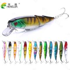 HENGJIA/Hengjia cross-border e-commerce supply 15g 3-section multi-stage lure bait multi-section minnow bait wholesale