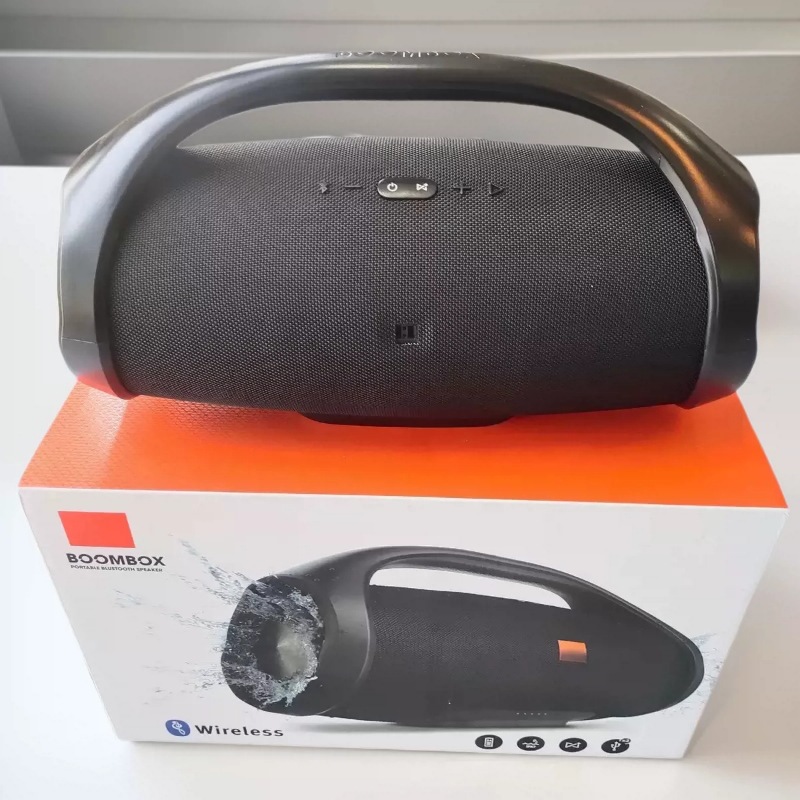跨境爆款BOOMBOX音乐战神S7蓝牙音箱户外便携手提低音炮120w音响