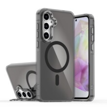 适用三星A17亮影变色龙磁吸手机壳A07支架A56防摔A36保护套A26