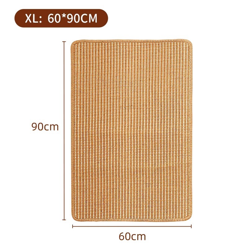 Tablero de agarre de gato de sisal Pegatina de pared vertical Alfombra de agarre de gato Pegatina de alfombra Sofá de pared Anti-captura de gato Sin astillas Pegatina de agarre de paño de agarre de gato