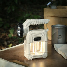 新款跨境手提手电筒USB户外可充电超亮远射探照灯LED多功能手提灯