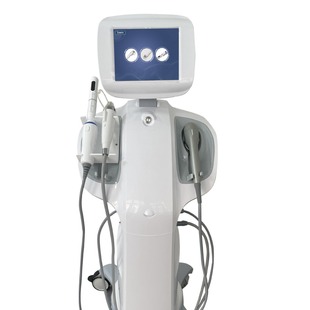 Multifunctional Cross-borDer Vertical White Black Three-in-one 7D Private GolD RaDio Frequency Microcrystalline Beauty Machine Instrument NeeDle