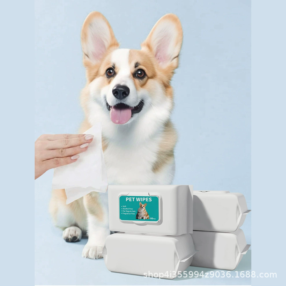 Внешняя торговля трансграничные товары для животных Салфетки для домашних животных 80