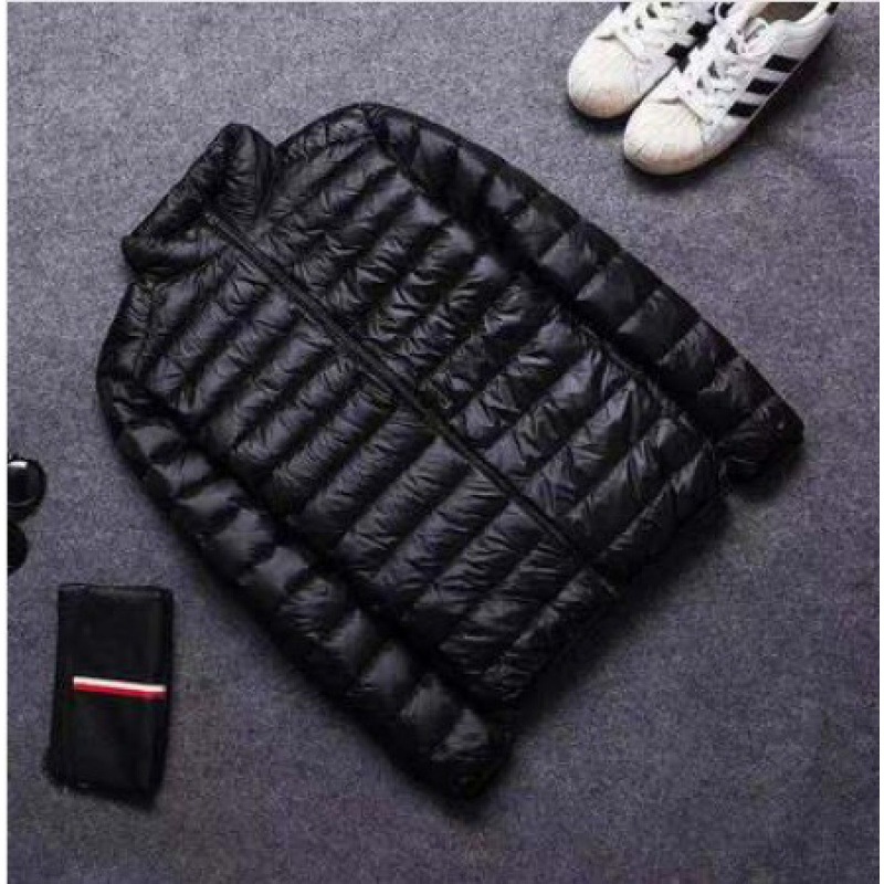 Chaqueta de algodón ligera para hombre — con capucha, corta, moderna, invierno 2025, estilo comercio exterior