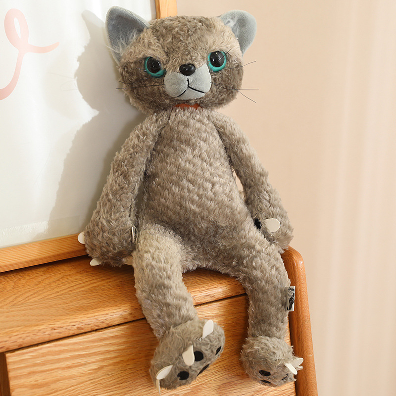 El gato gris.