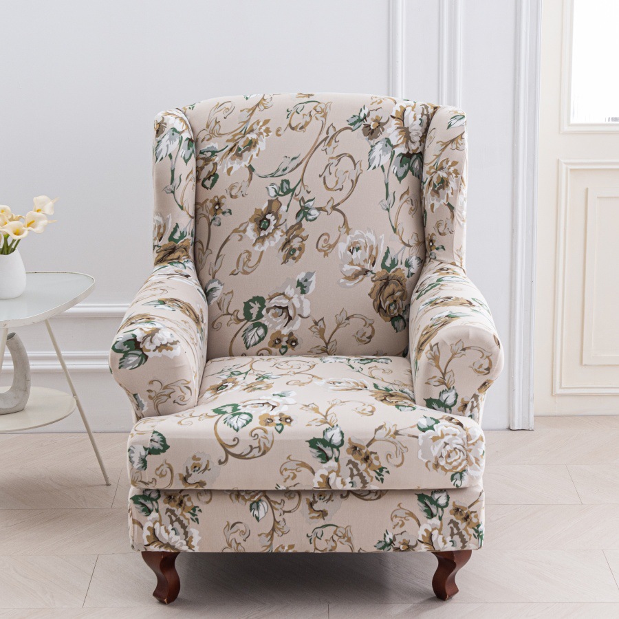 All-inclusive stretch milk silk printing tiger stool cover single sofa cover factory direct sale