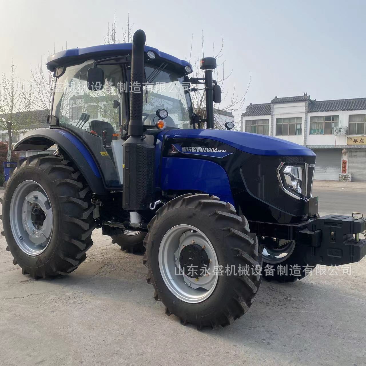 雷沃欧豹M1204-5XP(G4)空调驾驶室大桥农用拖拉机四驱旋耕犁地机