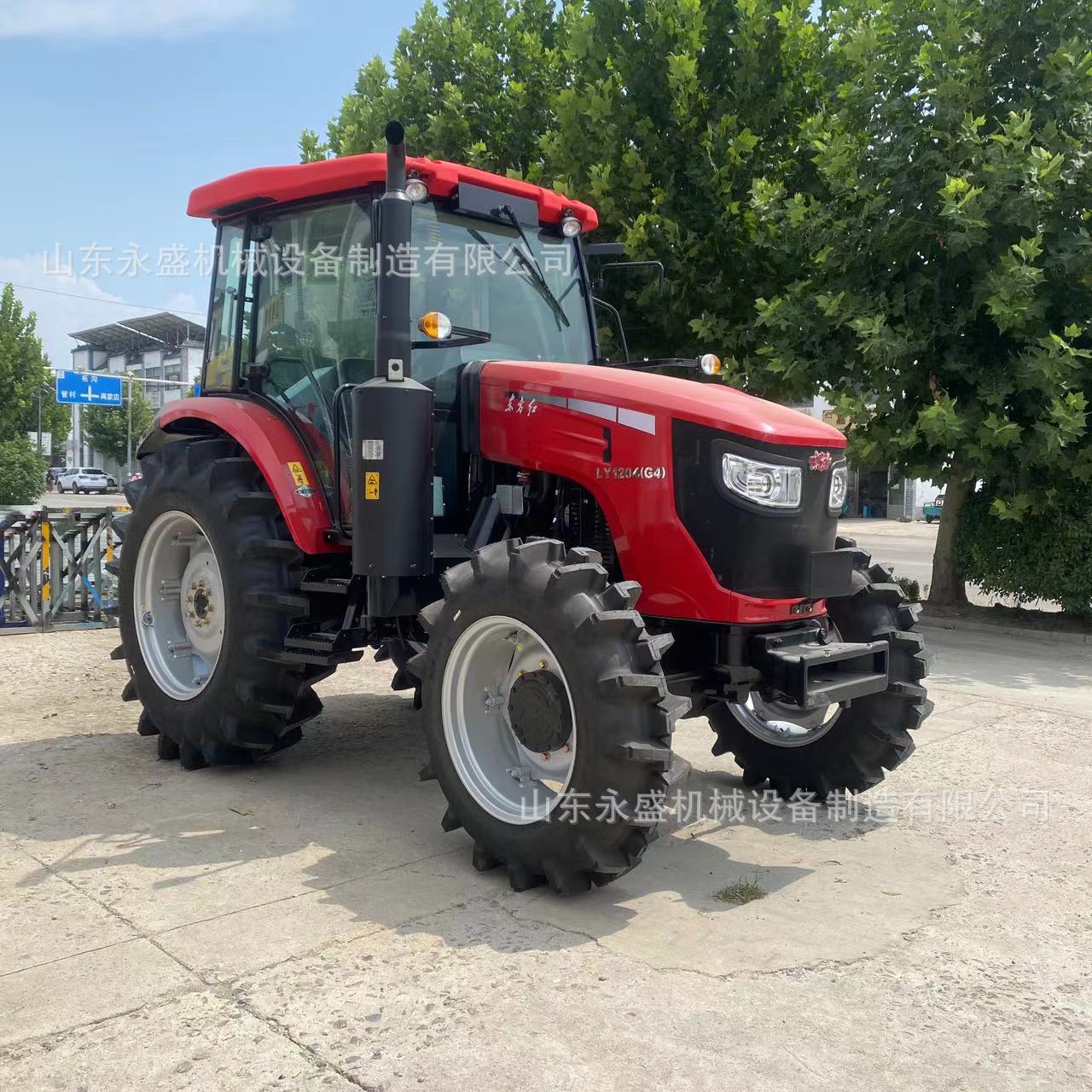 大型东方红LY1204(G4)农用拖拉机120马力12+12梭式换档四驱犁地机