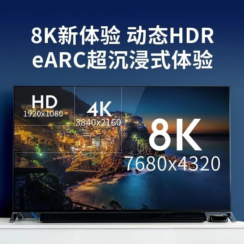 HDTV メス - メス 8K アダプター金メッキ HDTV ストレートアダプター バージョン 2.1 エクステンダー 4K 変換アダプター プラグ|undefined