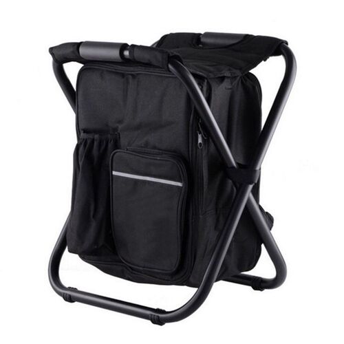 Outdoor camping folding stool, portable ice bag stool, insulated bag stool, beach lightweight bag stool, barbecue stool
