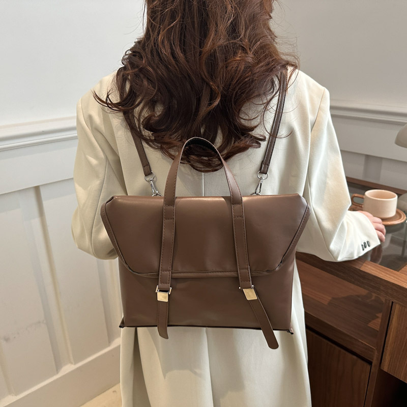 Bolso retro mujer 2024 nueva gran capacidad versátil hombro mochila de viaje tote mochila multifuncional