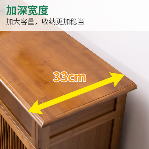 Shoe cabinet household door dust-proof simple shoe rack multi-layer bucket cabinet storage rack solid wood entrance storage cabinet storage cabinet
