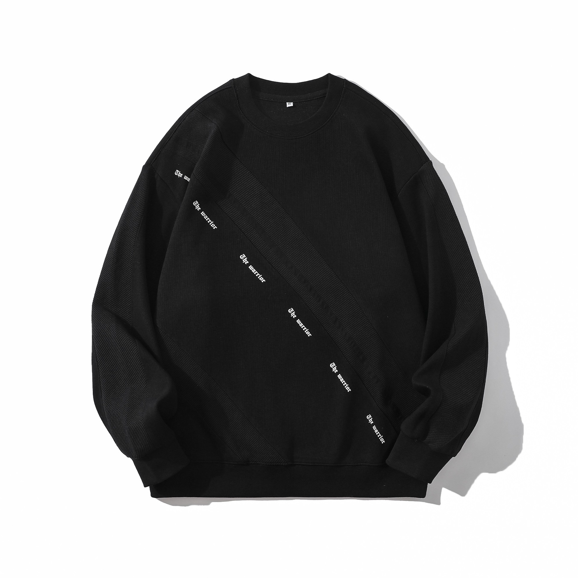 Demi-season quality three dimensional retro sweatshirt