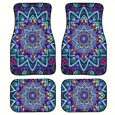 Avtomobil döşəmə paspasları — Mat Carpet Carpet Four-piece - dsn-foot-pad-17-3344-two-piece-set