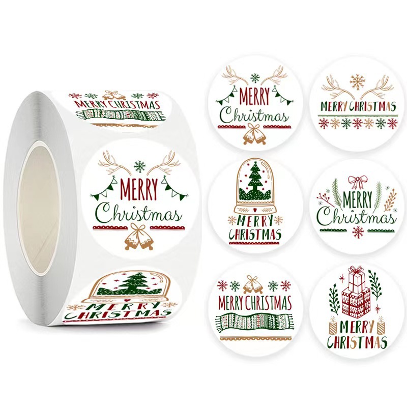 Christmas, Party, Festival Occasion Christmas Letter Christmas Party Festival Gift Stickers Party Supplies Gift Wrapping Supplies