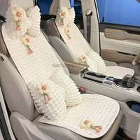 Yy1 подушка для автомобильного сиденья, летняя кружевная пузырьковая милая богиня, четырехсезонная универсальная вентилируемая и дышащая подушка для автомобильного сиденья, охлаждающая подушка