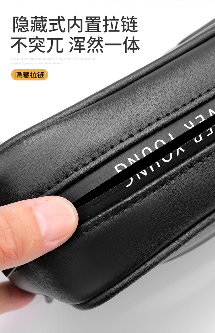 Car armrest box tissue box car interior paper box simple strap napkin bag supplies decoration