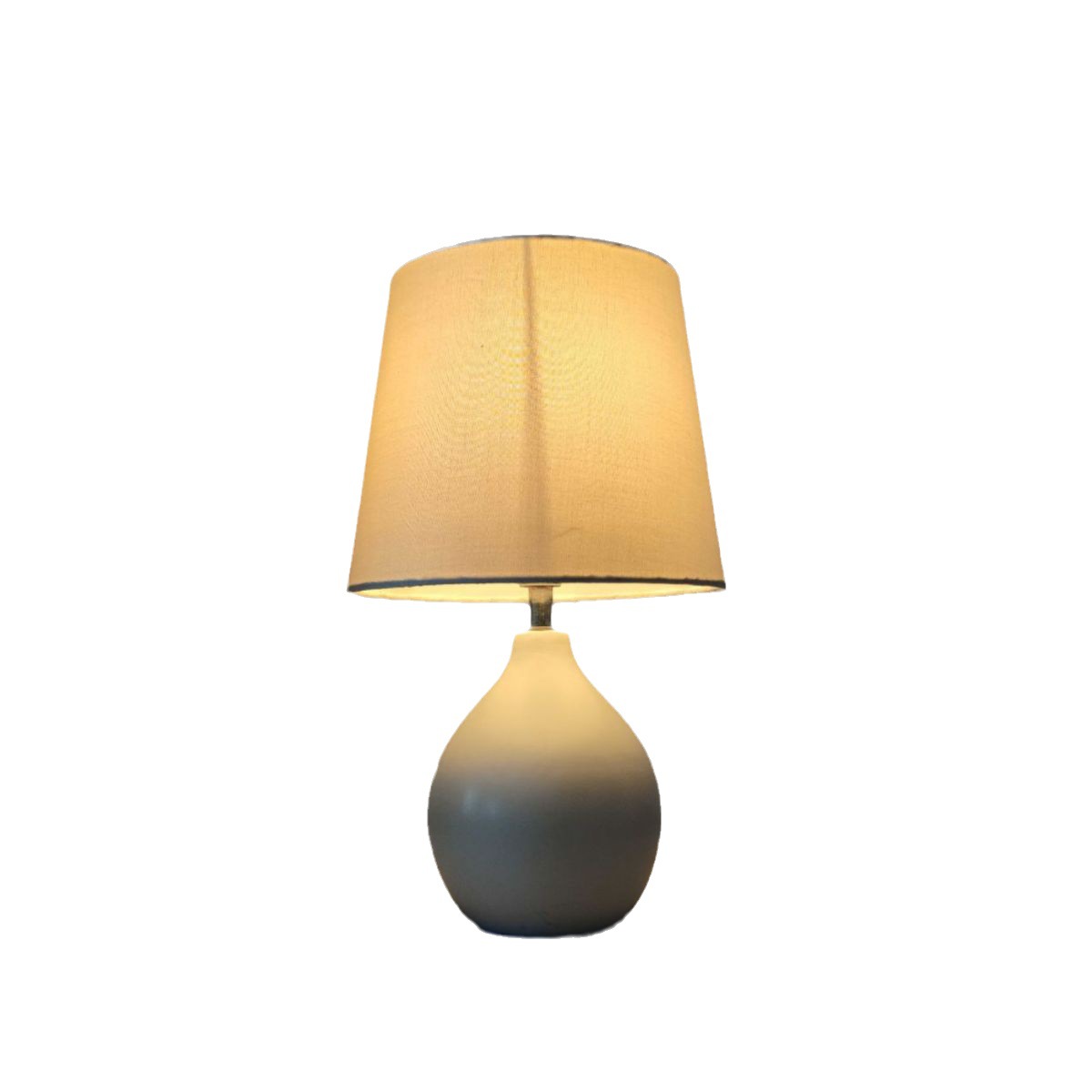 Diseño retro creativo cerámica minimalista dormitorio hotel residencial pequeña lámpara de escritorio fuerza de fabricación al por mayor dimmable led