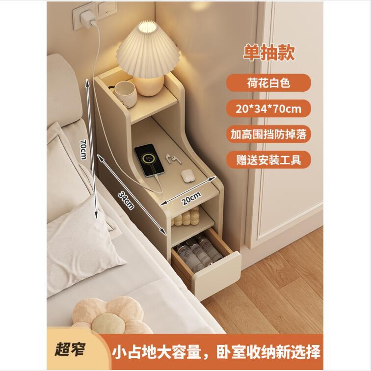 Gabinete de exhibición multifuncional de cabecera de cama de dormitorio armario de almacenamiento armario de almacenamiento con cabecera de extracción estante de almacenamiento doméstico contra la pared
