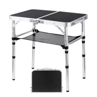 Заводская оптовая продажа camping table 60*40*60 складной алюминиевый сплав складной стол для пикника