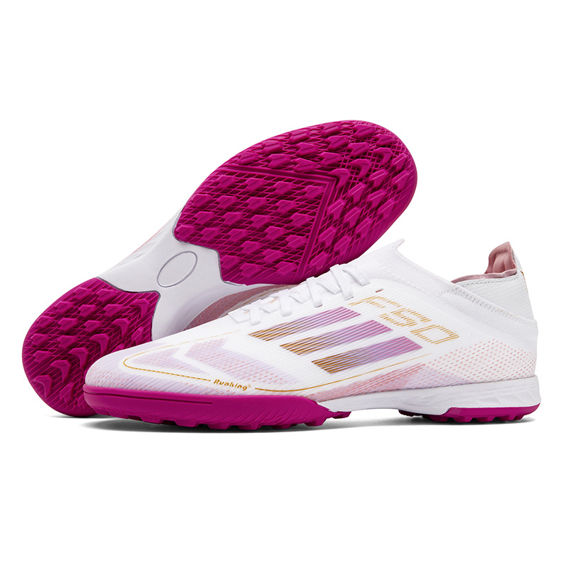 2025 nuevos zapatos de fútbol de césped de clavos largos transfronterizos jóvenes estudiantes de moda hombres y mujeres fábrica baja al por mayor