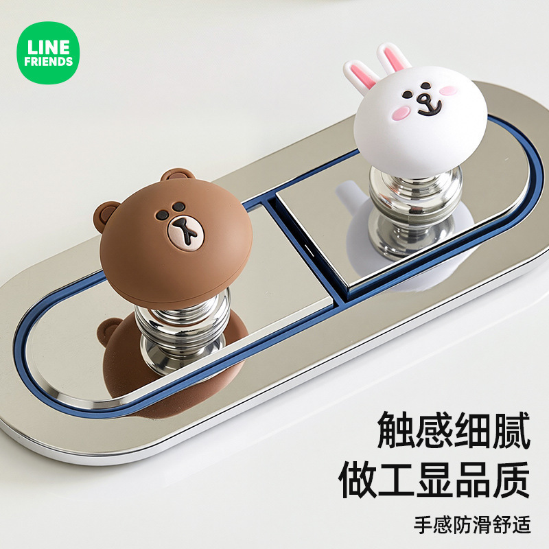 Brown Bear Toilet Presser Cute Toilet Flush Button Universal Toilet Tank Accessories Multifunctional Brown Bear Toilet Presser Cute Toilet Flush Button Universal Toilet Tank Accessories Multifunctional