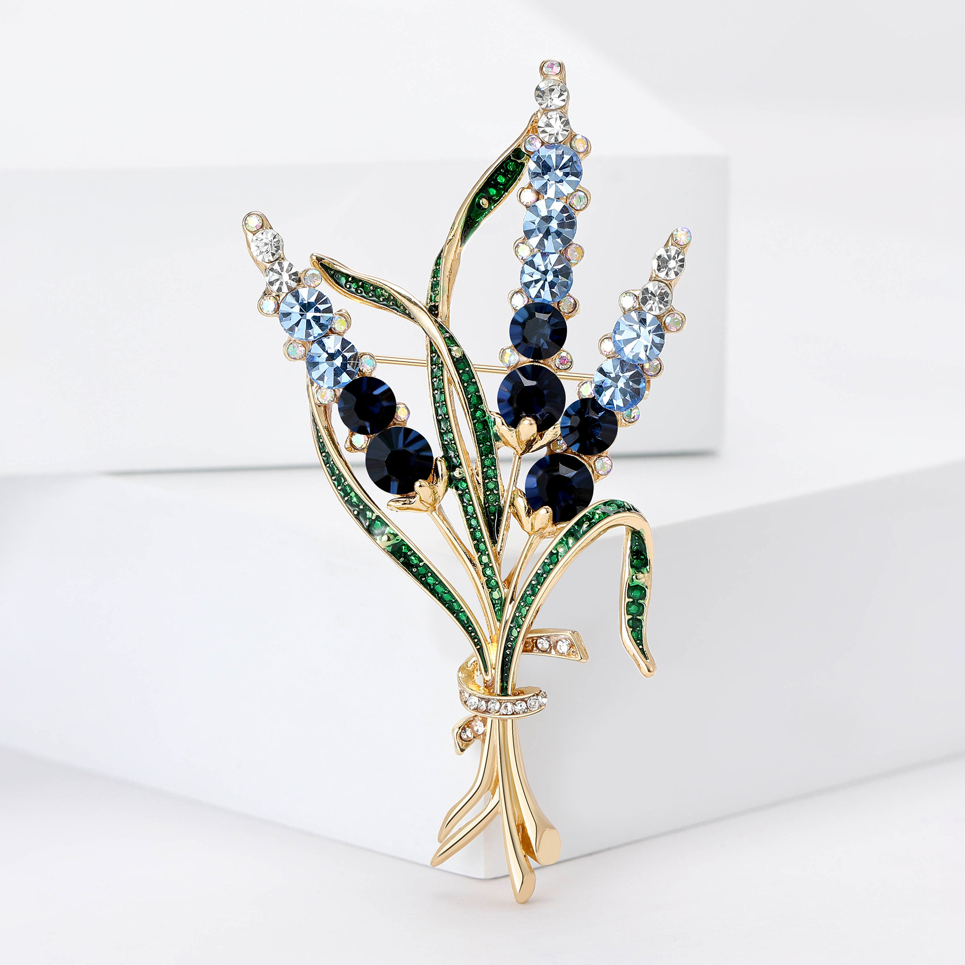 Broche vintage para mujer, pin de perla y cristal para abrigos_voghion.com