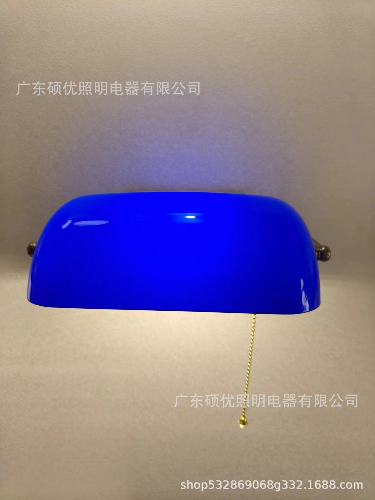 Lámpara de pared Retro americana transfronteriza República de China lámpara de banco verde lámpara de pared de noche comedor sala de estar decoración de pared lámpara de pared