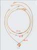 Fashionable jewelry from pearl, chain, necklace, 2021 collection, European style, simple and elegant design, bright catchy style