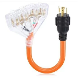 电源线;室外LED;电源插头