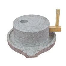 石磨家用磨盘小手工手摇豆浆机青石磨小型
